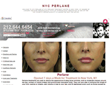 Tablet Screenshot of nycperlane.org